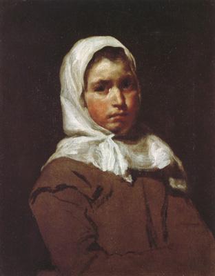 Diego Velazquez Portrait d'une Jeune paysanne (df02) Sweden oil painting art